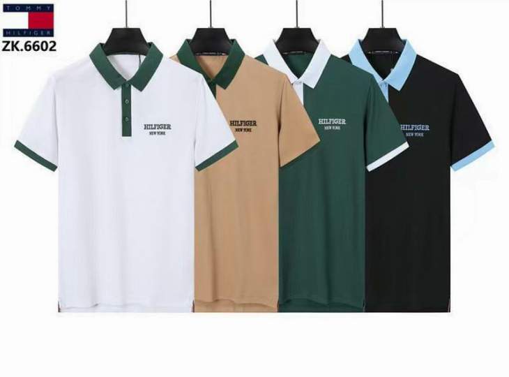 Picture of Tommy Hilfiger Polo Shirts Short _SKUTommyM-3XL8qx660225404